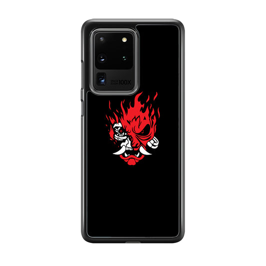 Cyberpunk Logo Black Samsung Galaxy S20 Ultra Case