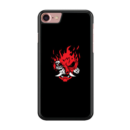 Cyberpunk Logo Black iPhone 8 Case