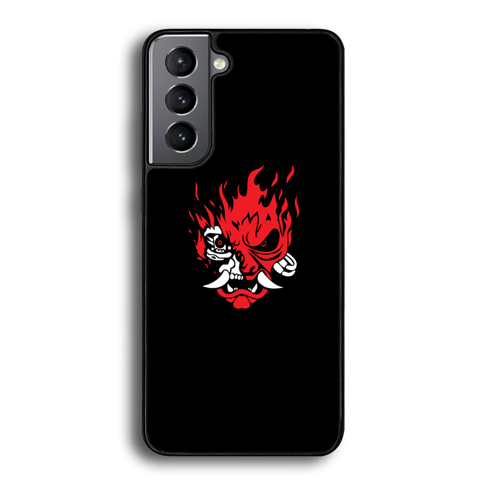 Cyberpunk Logo Black Samsung Galaxy S21 Plus Case - Ezzystore