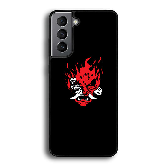 Cyberpunk Logo Black Samsung Galaxy S21 Plus Case - Ezzystore