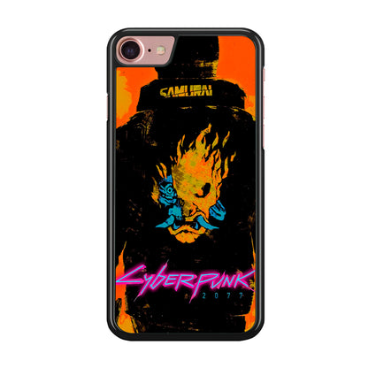 Cyberpunk Samurai Paint Art iPhone 8 Case