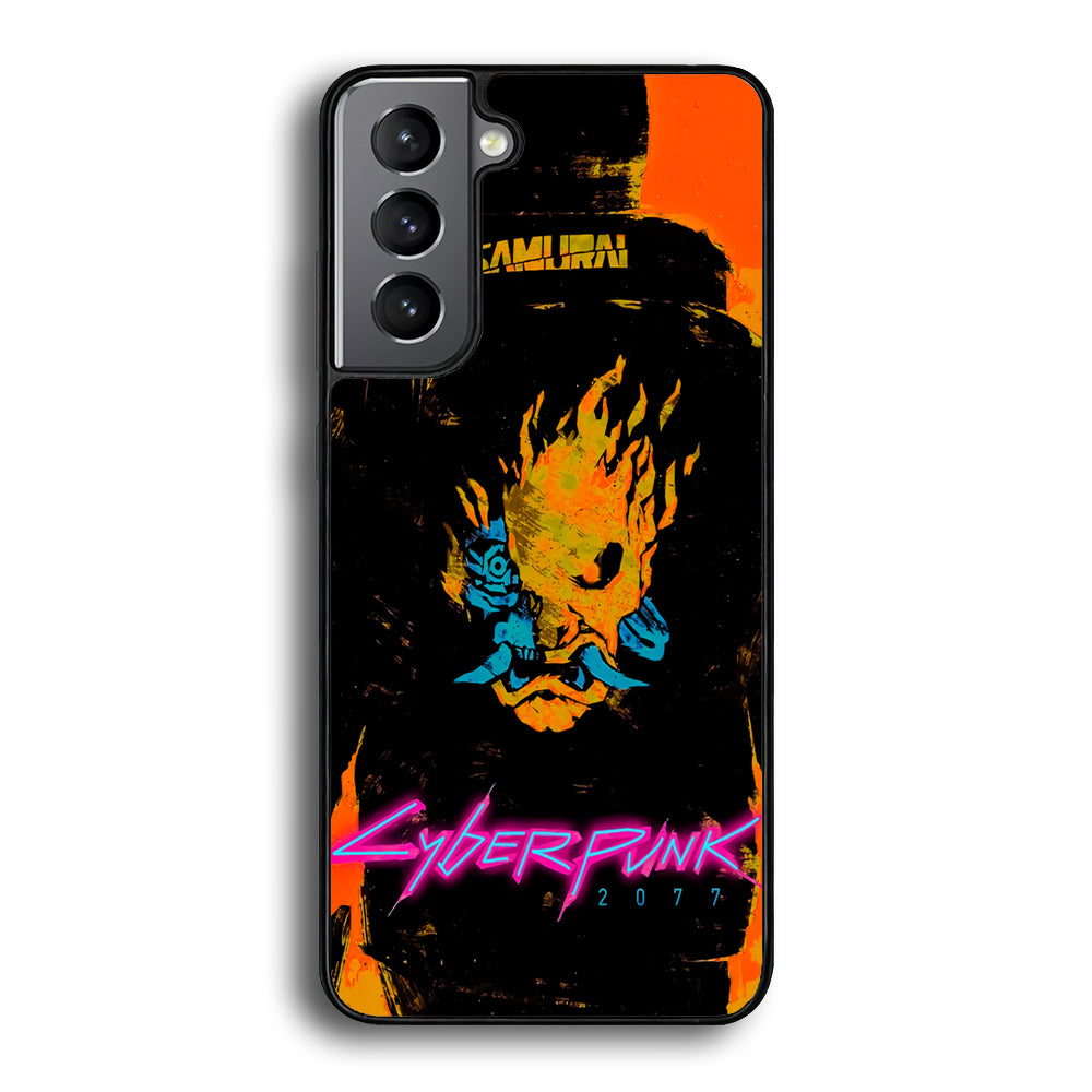 Cyberpunk Samurai Paint Art Samsung Galaxy S21 Plus Case - Ezzystore