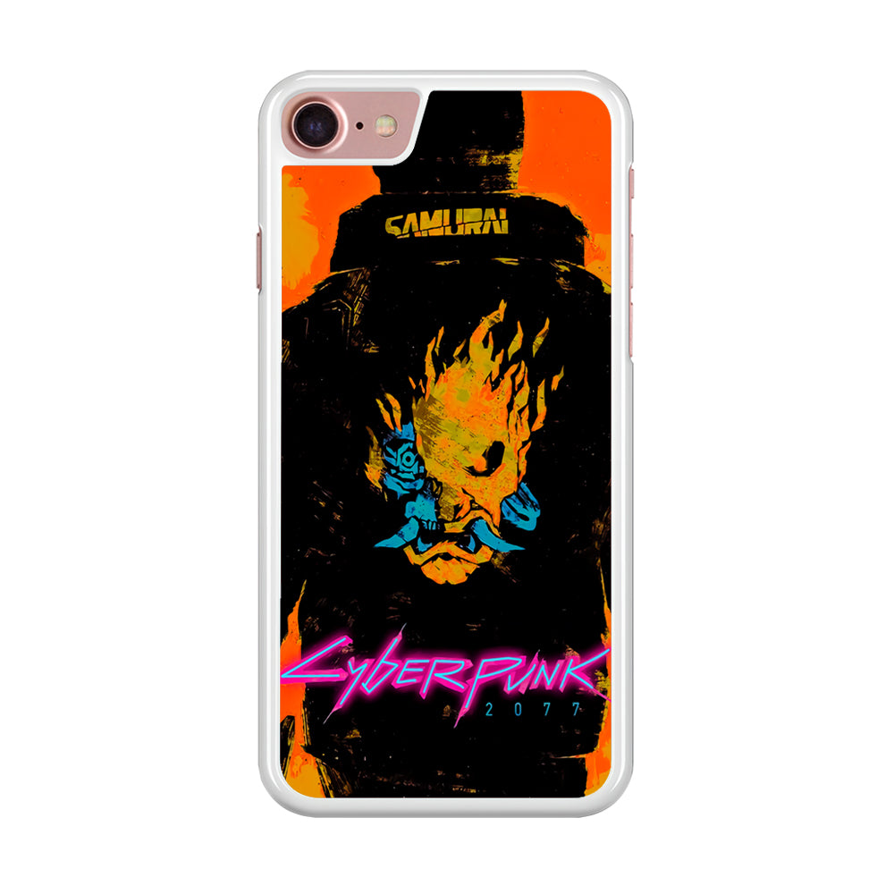 Cyberpunk Samurai Paint Art iPhone 7 Case