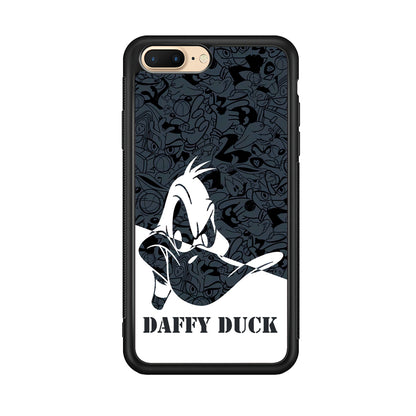 Daffy Duck Silhouette Of Pattern iPhone 7 Plus Case