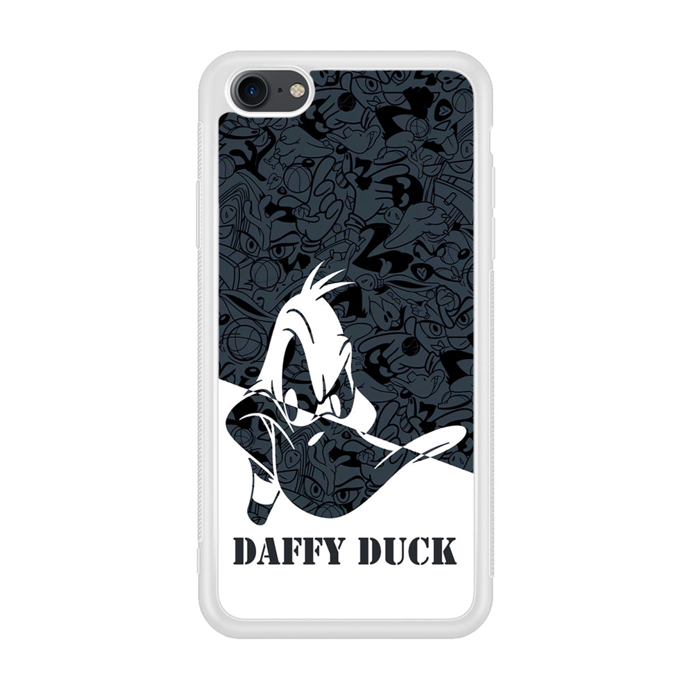 Daffy Duck Silhouette Of Pattern iPhone 8 Case