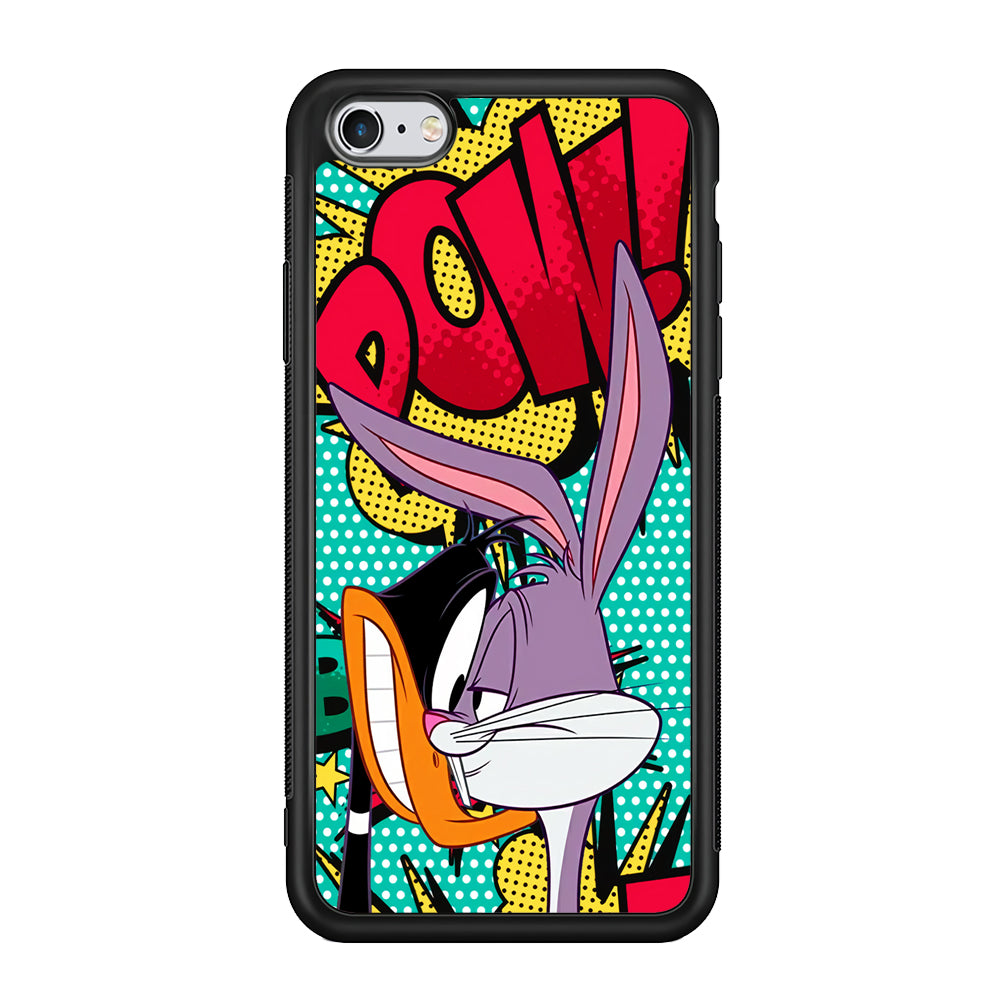 Daffy Duck Versus Bugs Bunny Battle iPhone 6 | 6s Case