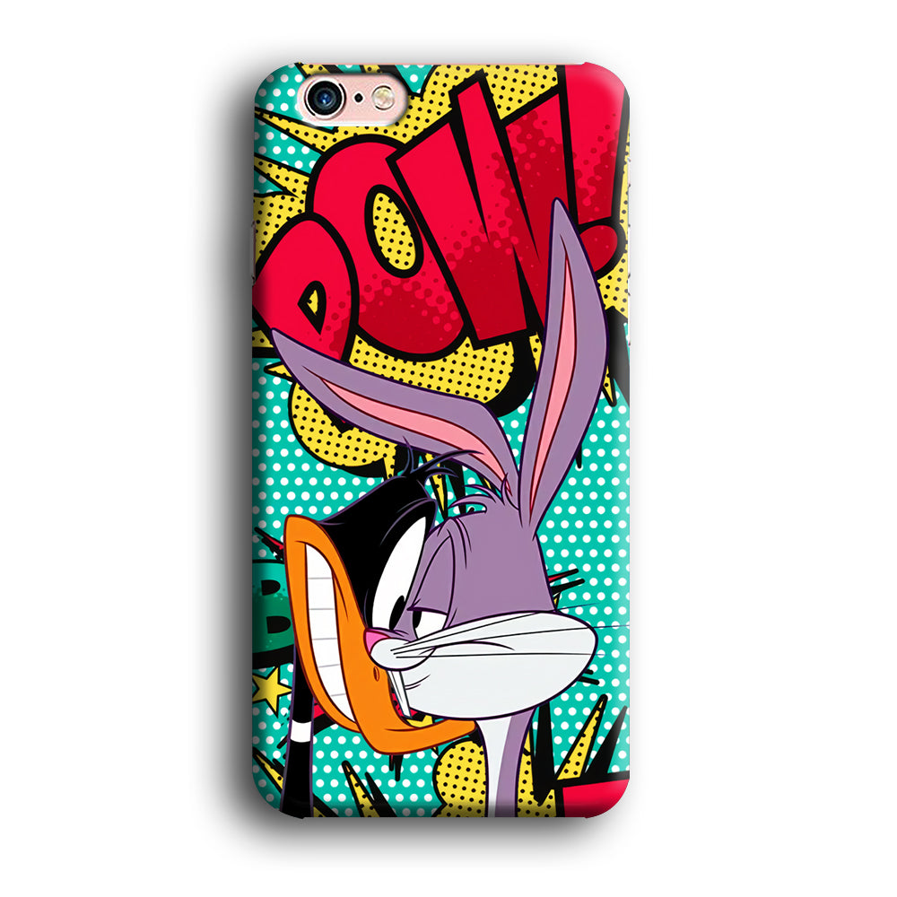 Daffy Duck Versus Bugs Bunny Battle iPhone 6 | 6s Case