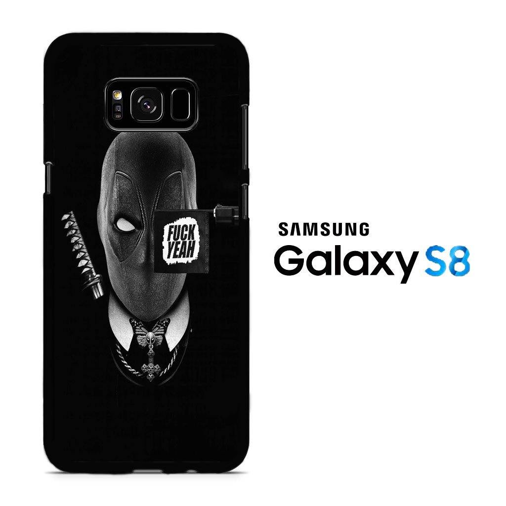 Deadpool Black Matte Samsung Galaxy S8 Case - ezzyst