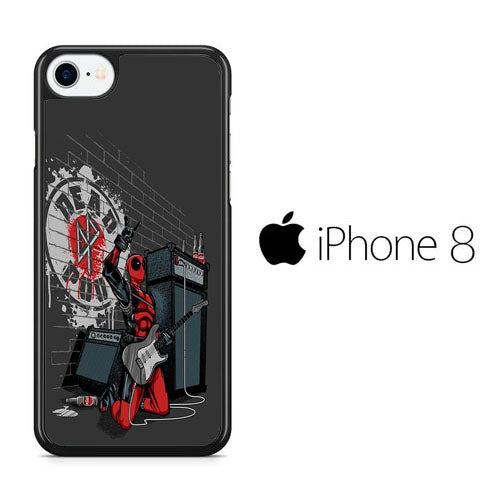 Deadpool Live Jamming iPhone 8 Case