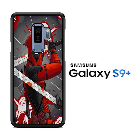 Deadpool Ready To Fight Samsung Galaxy S9 Plus Case