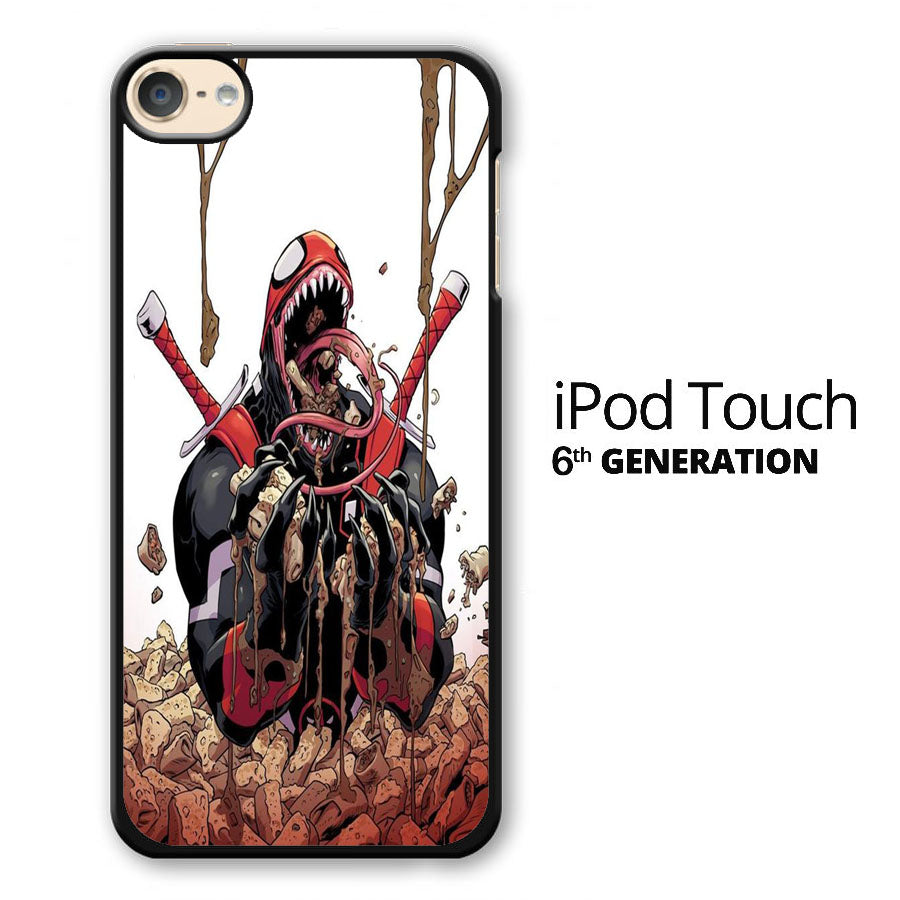 Deadpool Venom Eat Sereal iPod Touch 6 Case - Ezzystore
