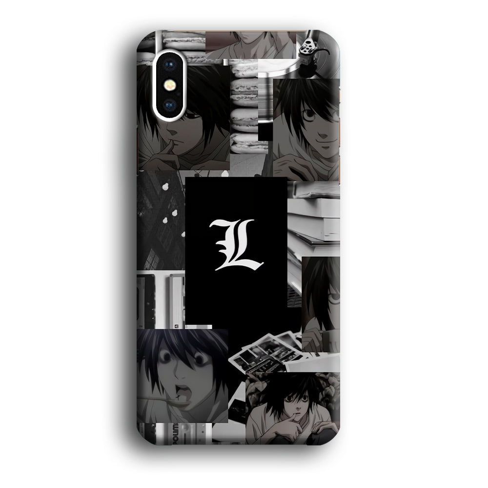 Death Note L Lawliet iPhone X Case