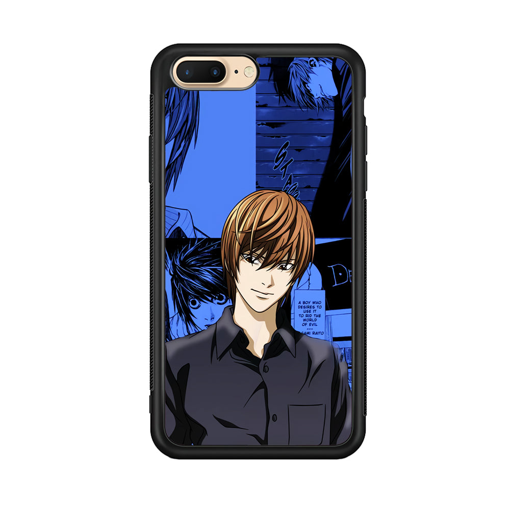 Death Note Light Yagami Comic iPhone 8 Plus Case