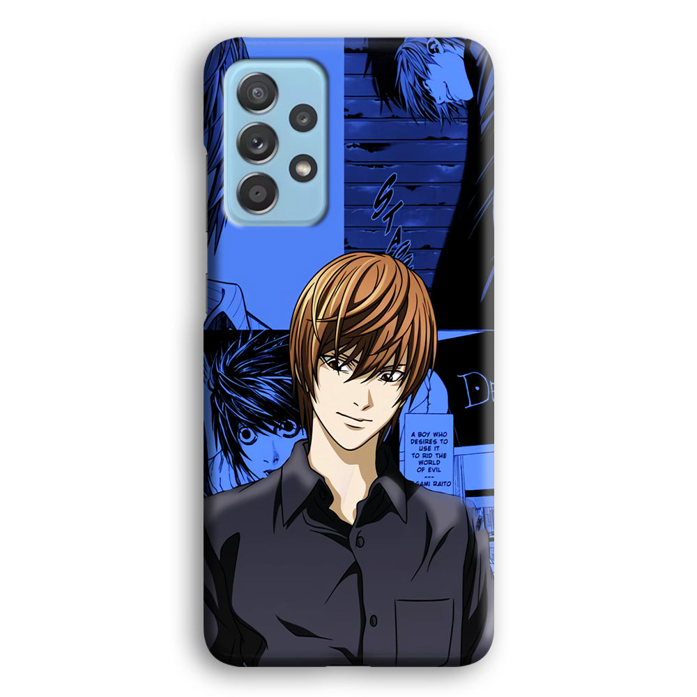 Death Note Light Yagami Comic Samsung Galaxy A72 Case