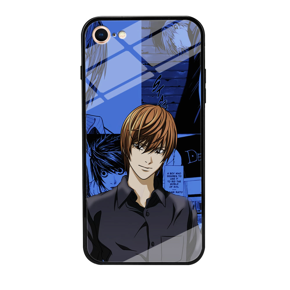 Death Note Light Yagami Comic iPhone 7 Case