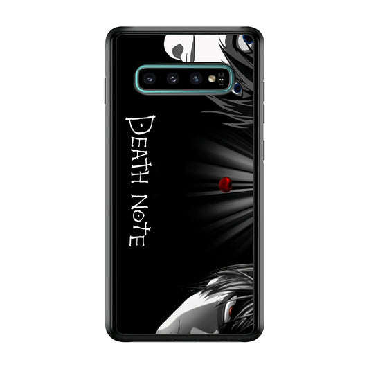 Death Note Light and Lawliet Samsung Galaxy S10 Plus Case