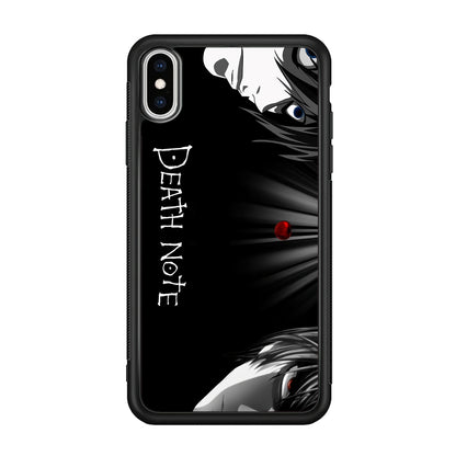 Death Note Light and Lawliet iPhone Xs Max Case