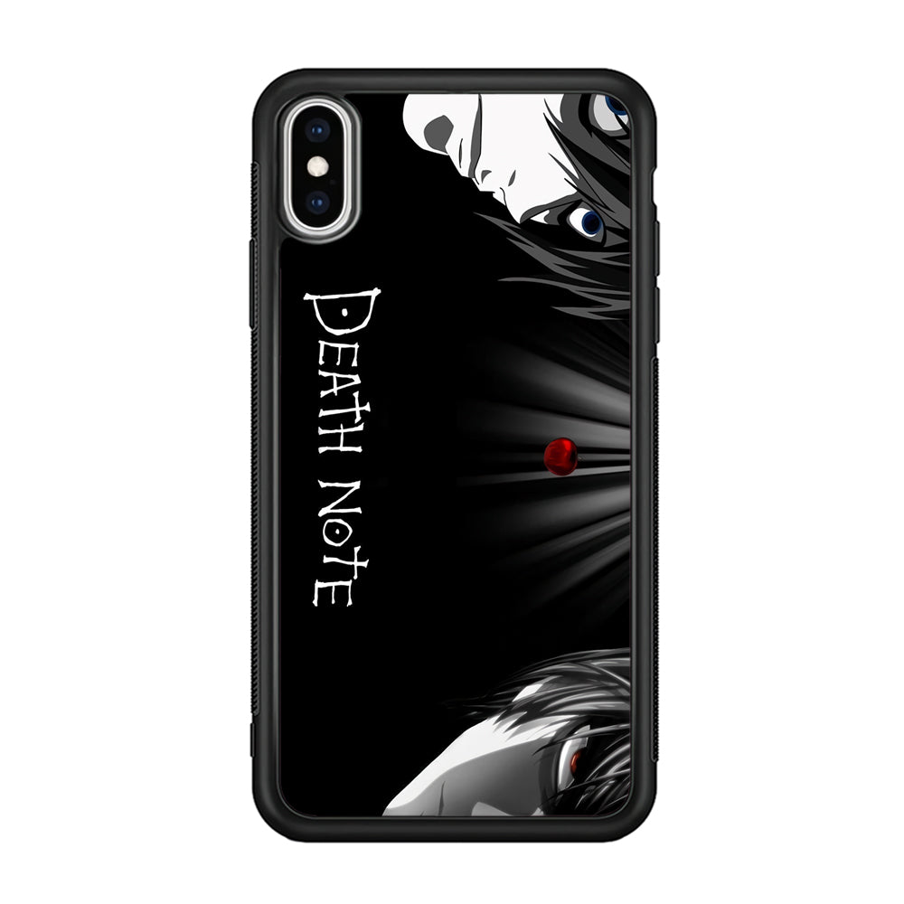 Death Note Light and Lawliet iPhone X Case