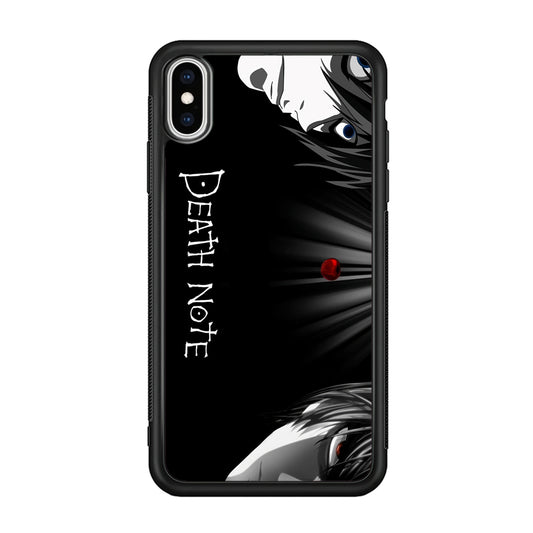 Death Note Light and Lawliet iPhone X Case