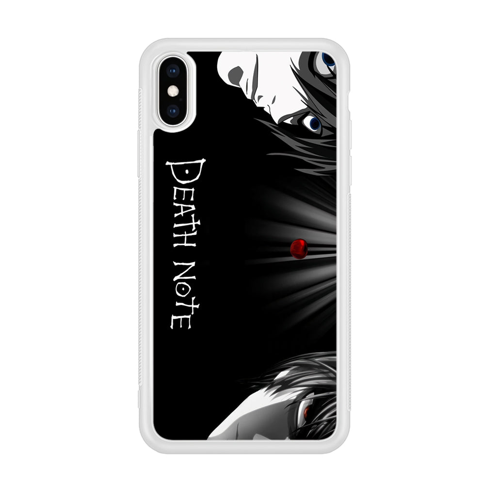 Death Note Light and Lawliet iPhone Xs Max Case