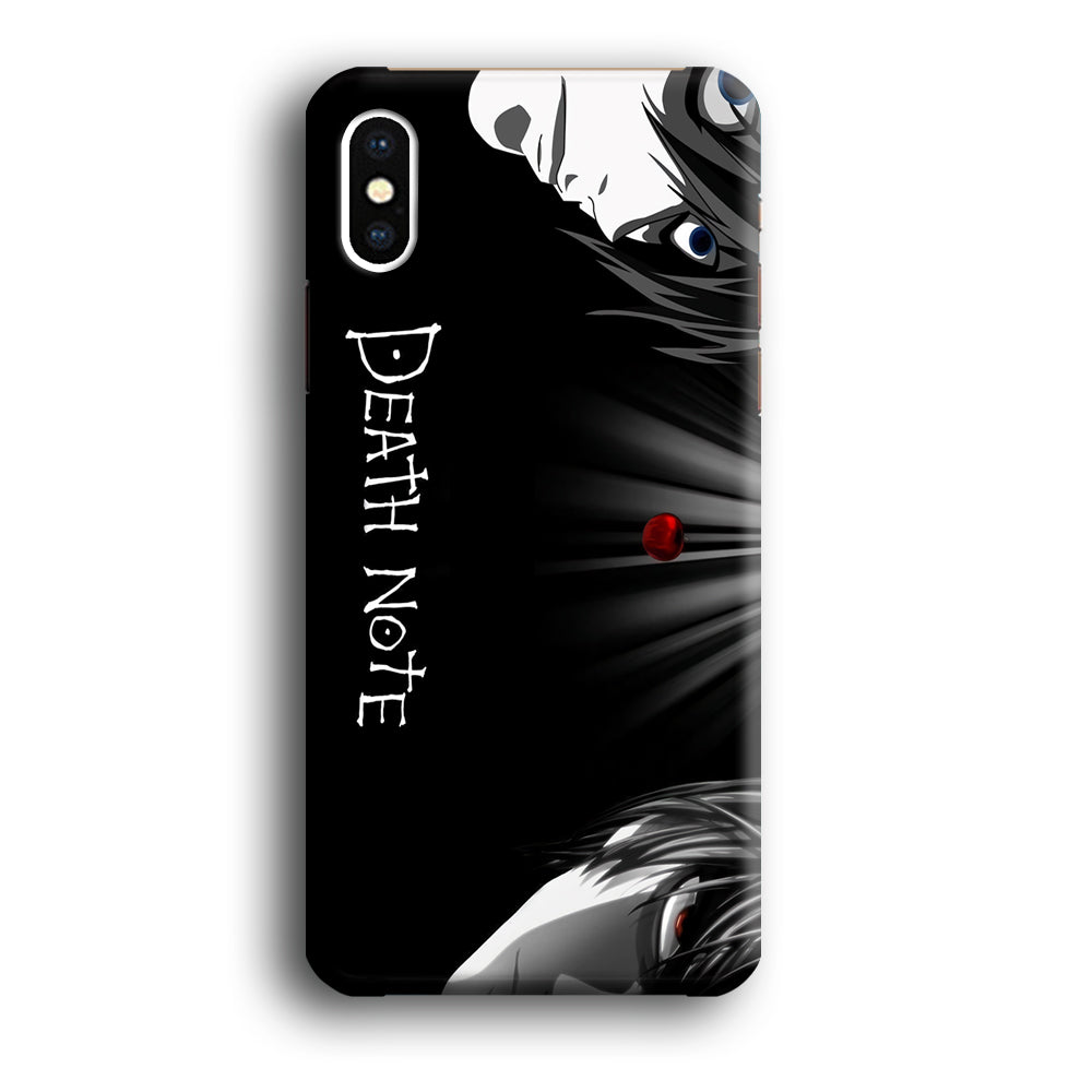 Death Note Light and Lawliet iPhone X Case