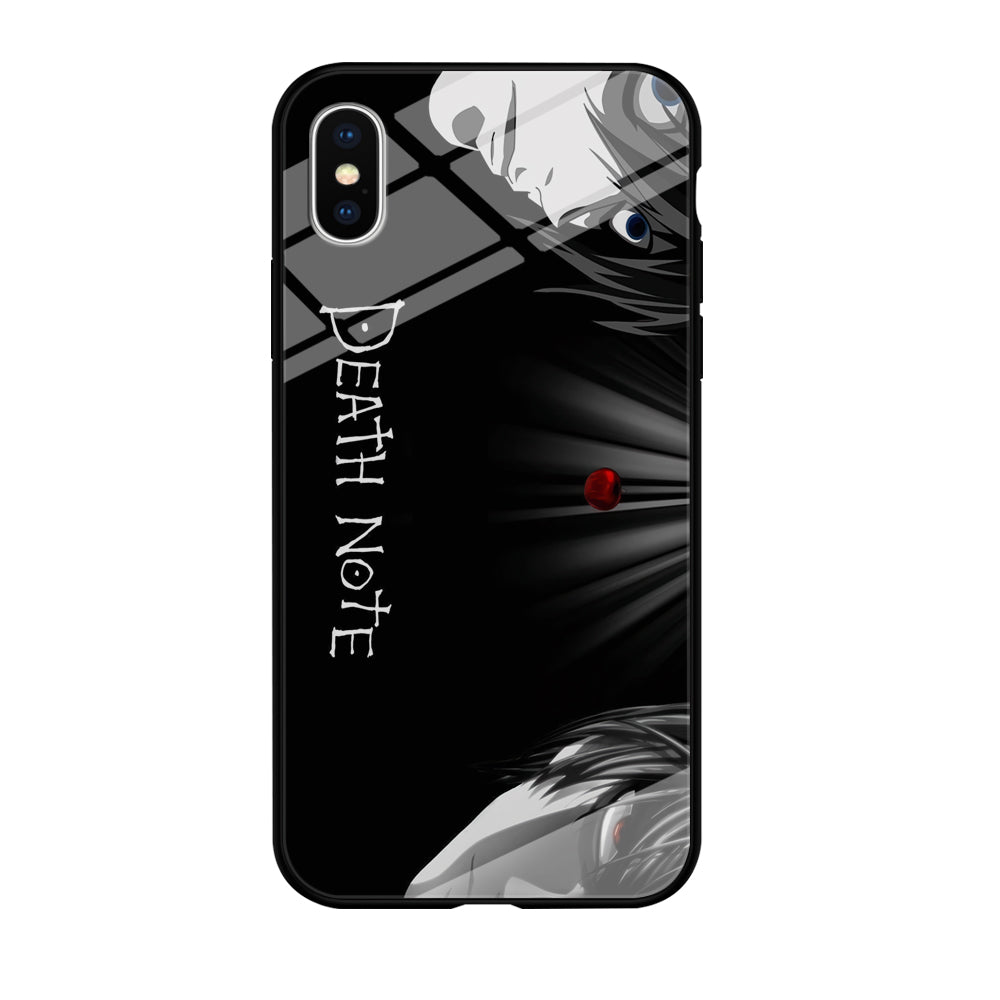 Death Note Light and Lawliet iPhone Xs Max Case