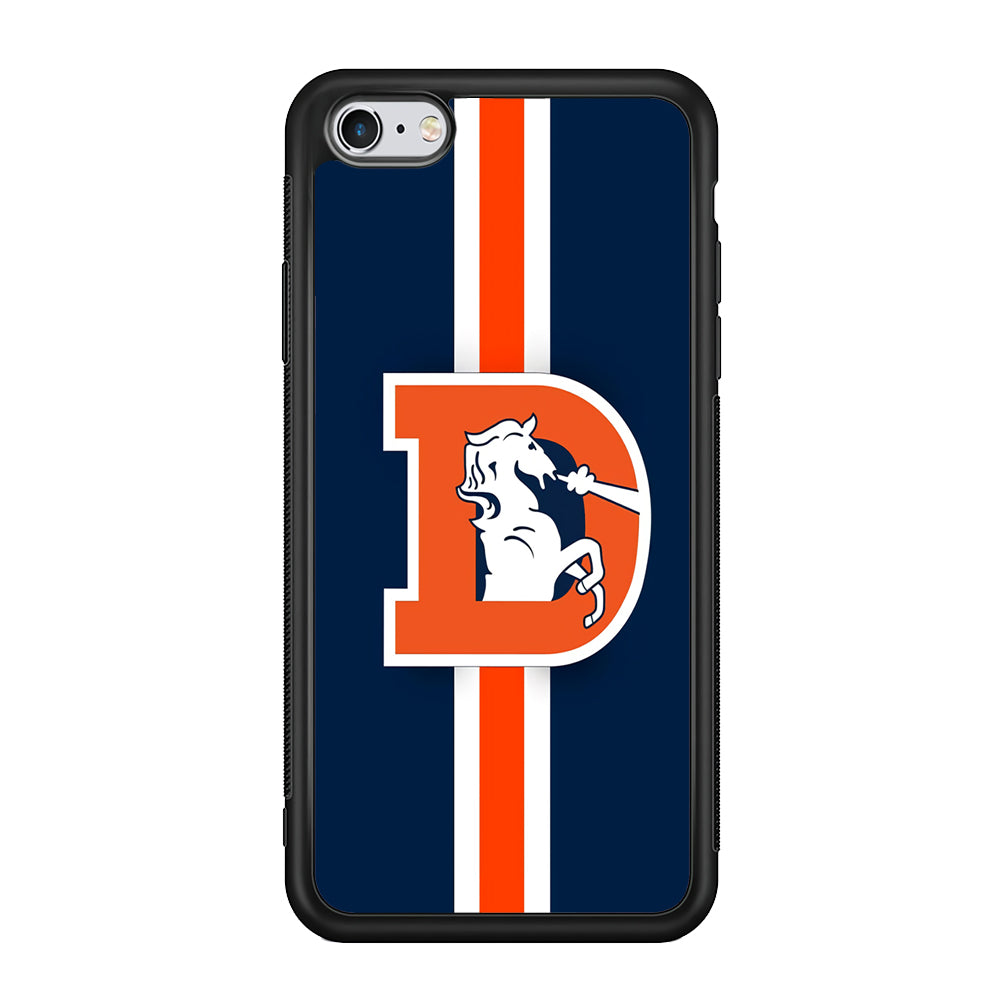 Denver Broncos Stripe iPhone 6 Plus | 6s Plus Case