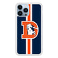 Denver Broncos Stripe iPhone 13 Pro Max Case