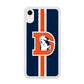 Denver Broncos Stripe iPhone XR Case