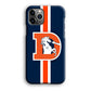 Denver Broncos Stripe iPhone 12 Pro Max Case