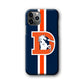 Denver Broncos Stripe iPhone 11 Pro Case