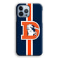 Denver Broncos Stripe iPhone 13 Pro Max Case