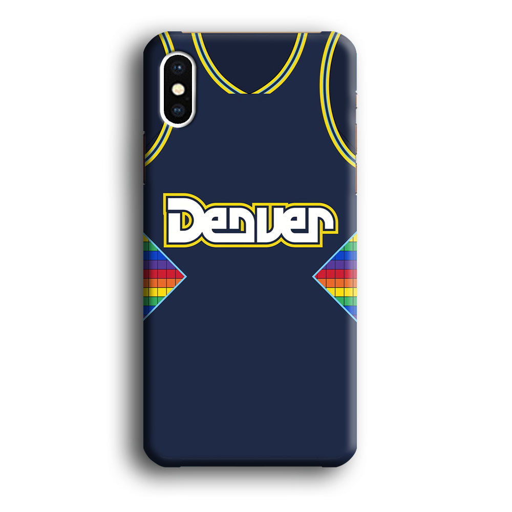 Denver Nuggets Costume iPhone X Case