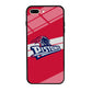 Detroit Pistons White Stripe iPhone 8 Plus Case