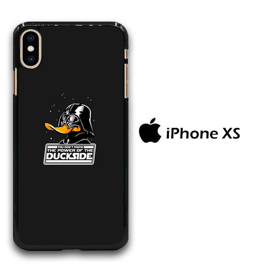 Donald Duck The Dark Side Starwars iPhone Xs Case