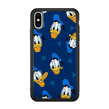 Donalduck Head Doodle iPhone X Case