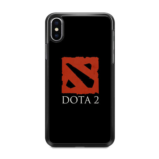 Dota Simple Logo iPhone Xs Max Case