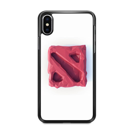Dota White Emblem iPhone X Case