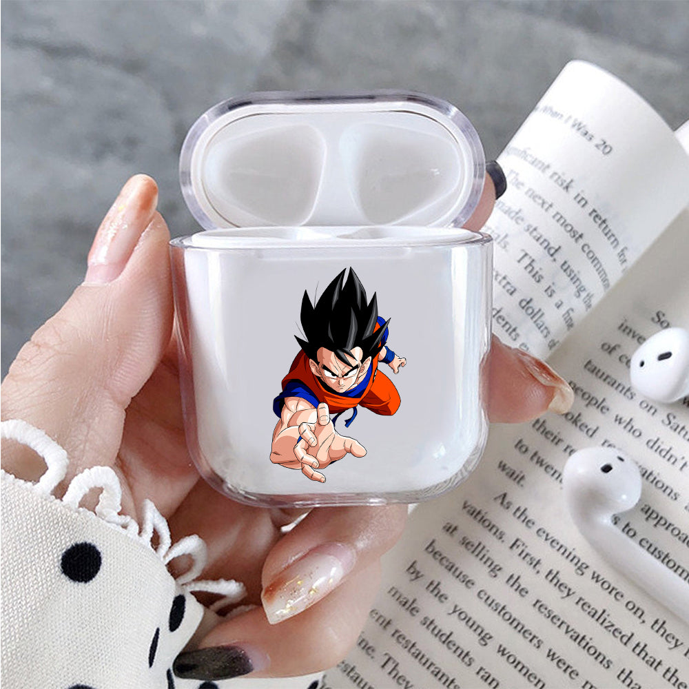 Dragon Ball Z Goku Protective Clear Case Cover For Apple Airpods