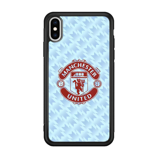 EPL Manchester United Pattern of Jersey iPhone X Case