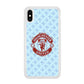 EPL Manchester United Pattern of Jersey iPhone Xs Max Case
