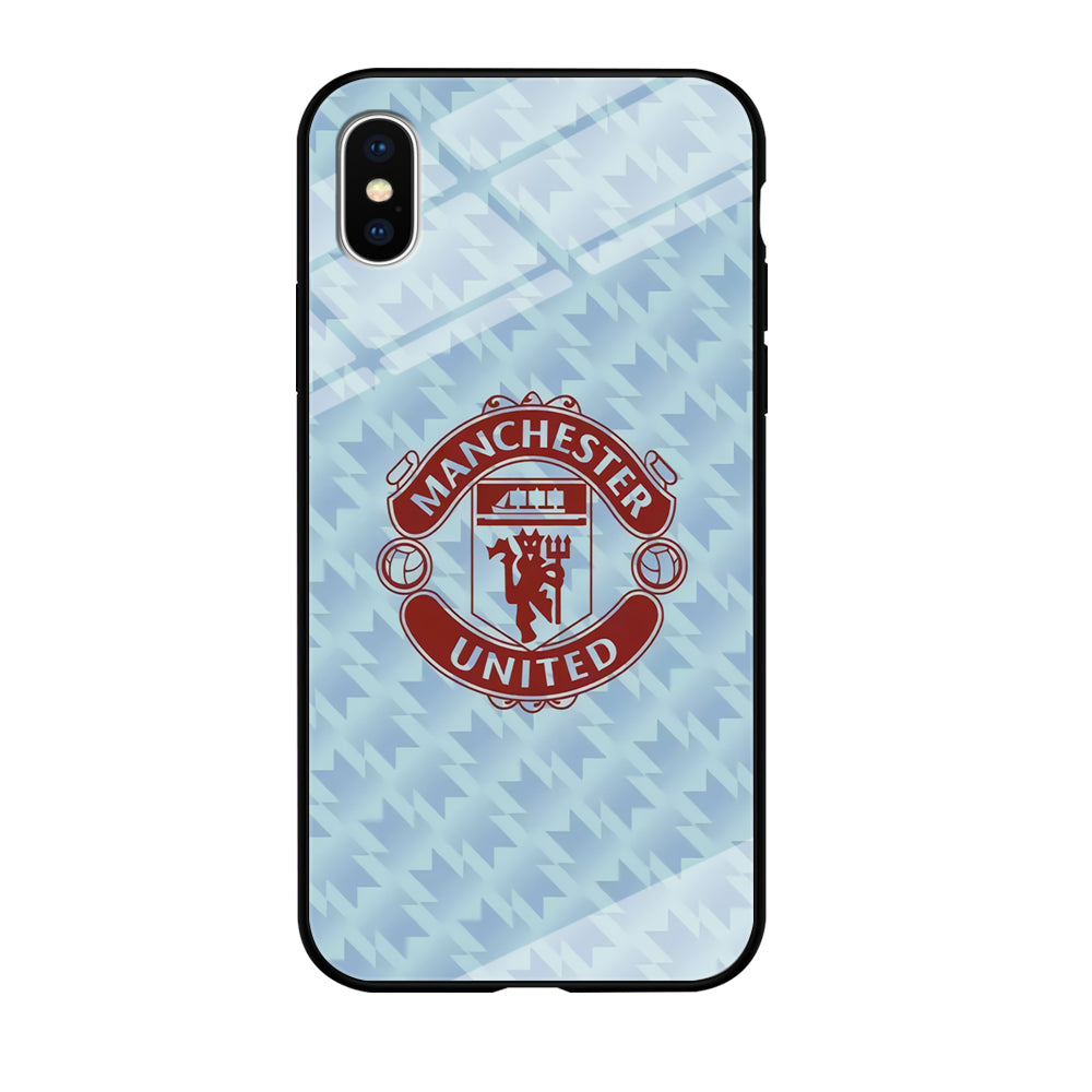 EPL Manchester United Pattern of Jersey iPhone X Case