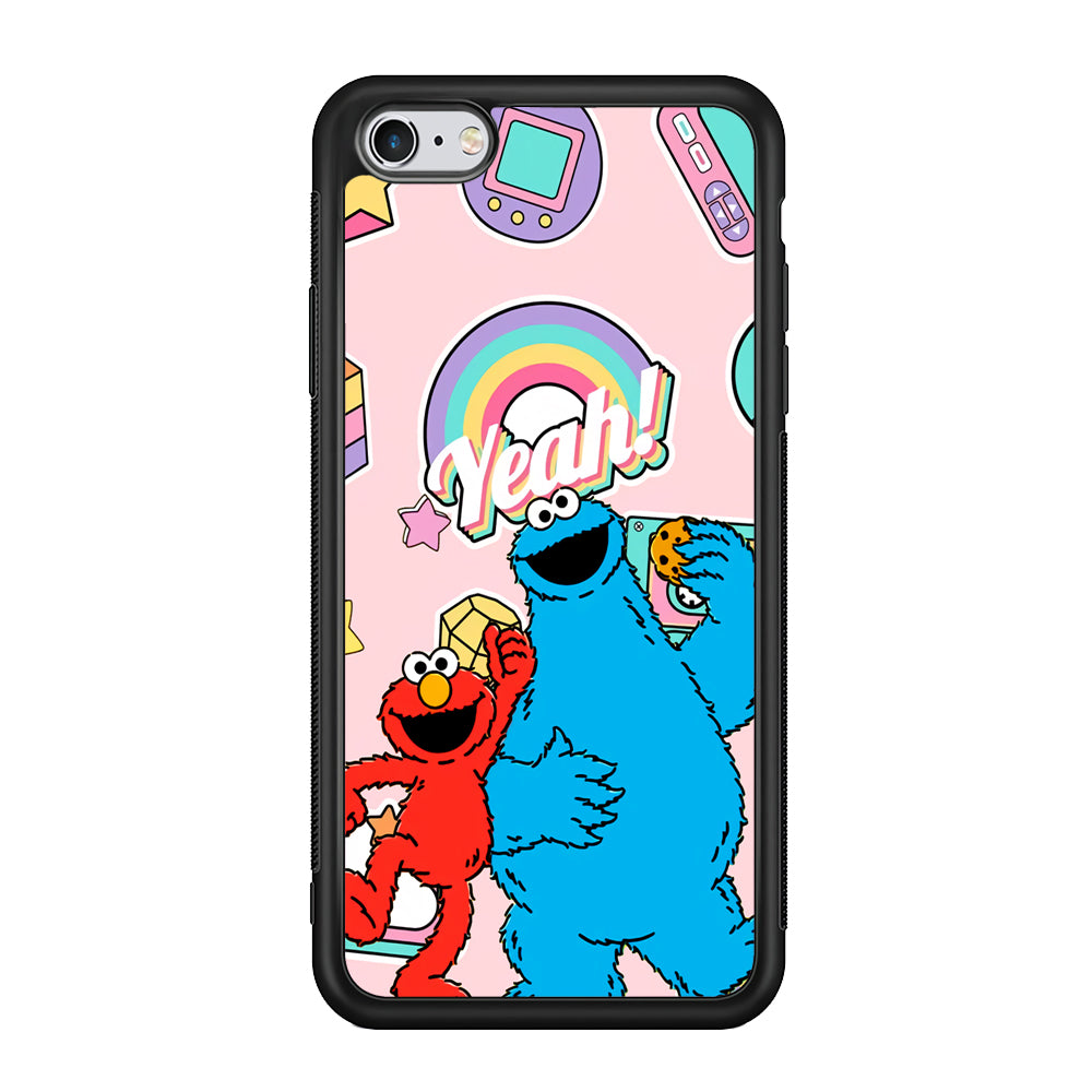 Elmo And Cookie Vintage Style iPhone 6 Plus | 6s Plus Case