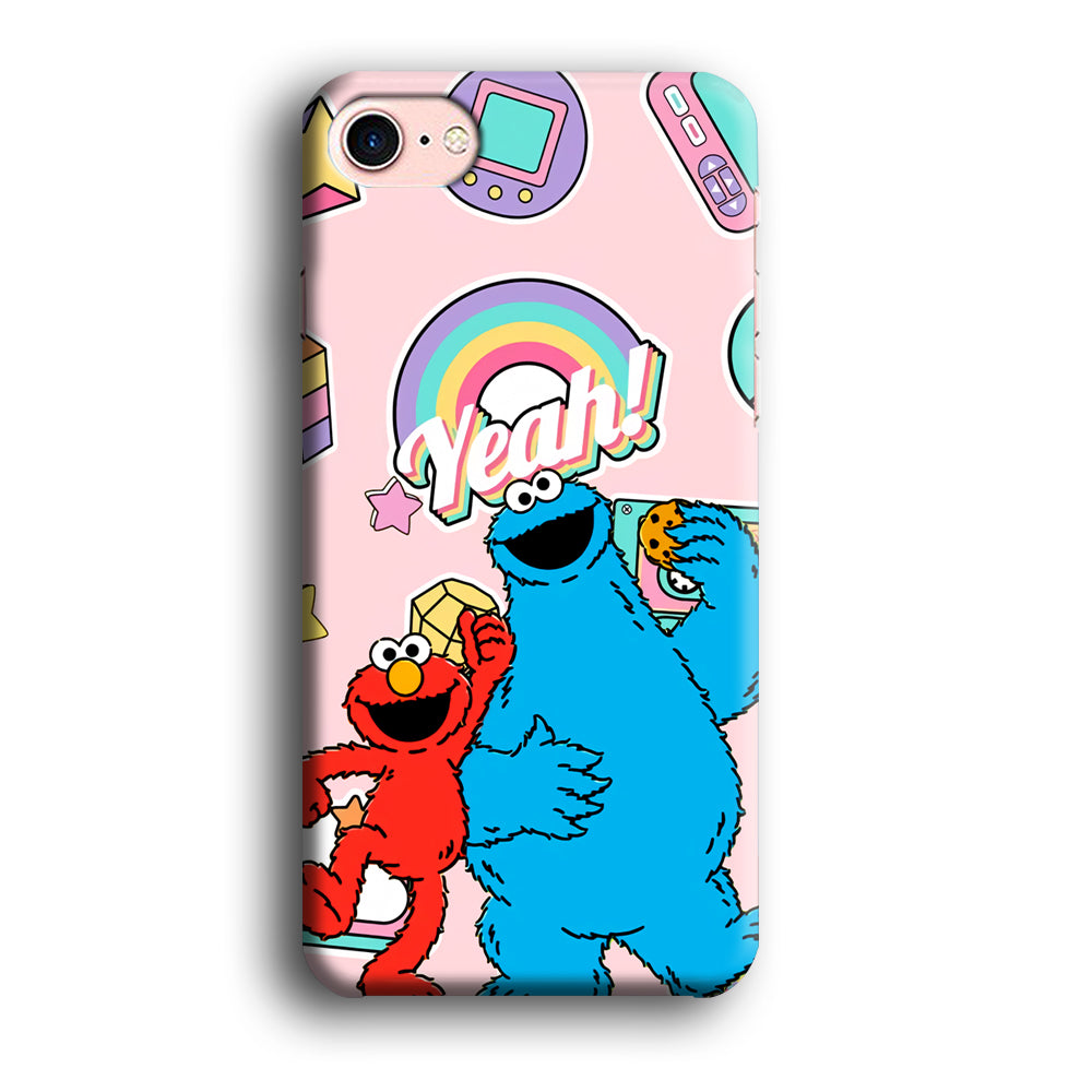Elmo And Cookie Vintage Style iPhone 7 Case
