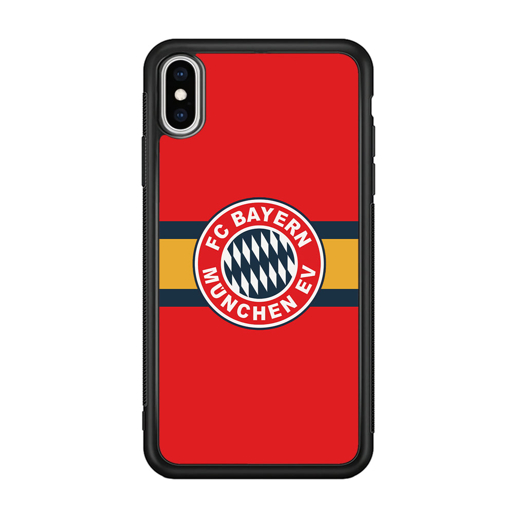 FC Bayern Munchen Team iPhone Xs Max Case