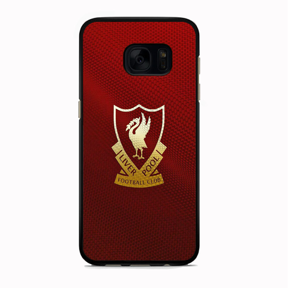 FC Liverpool Red Carbon Logo Samsung Galaxy S7 Case