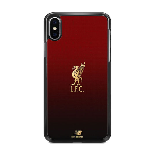 FC Liverpool Red Gradation Black iPhone X Case