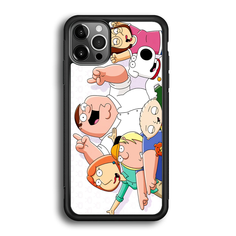 Family Guy Happy Moment iPhone 12 Pro Case
