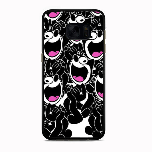 Felix The Cat Doodle Samsung Galaxy S7 Edge Case
