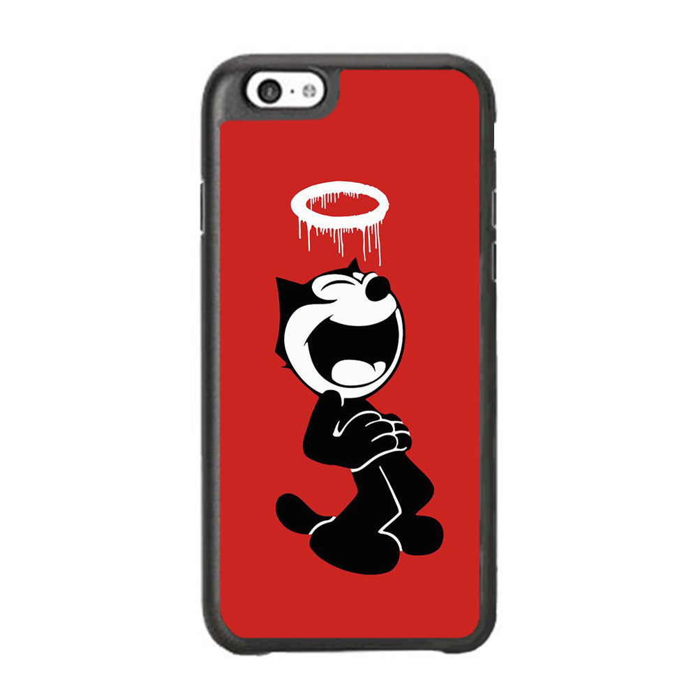 Felix The Cat Laugh Maroon iPhone 6 Plus | 6s Plus Case